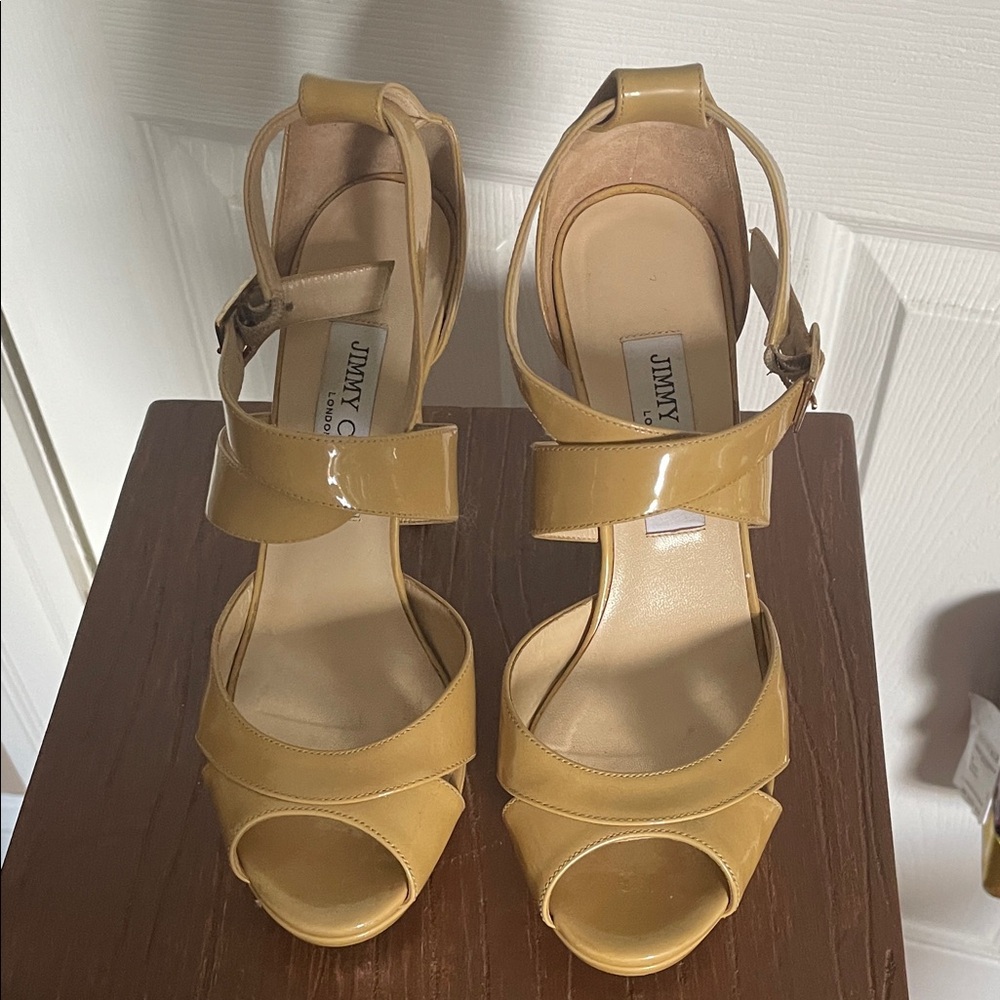 Jimmy Choo patent leather high heels size 38 1/2